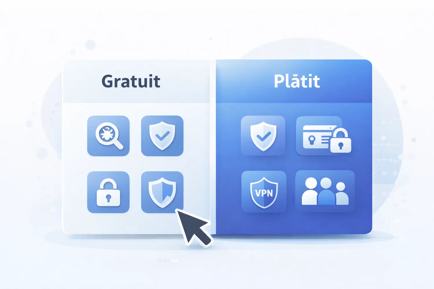 Antivirus gratuit vs premium ce primești în plus