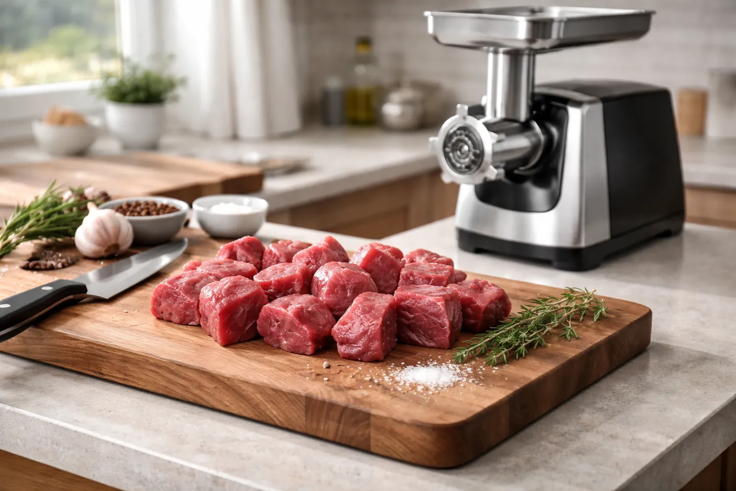 Pregătirea corectă a cărnii înainte de tocare