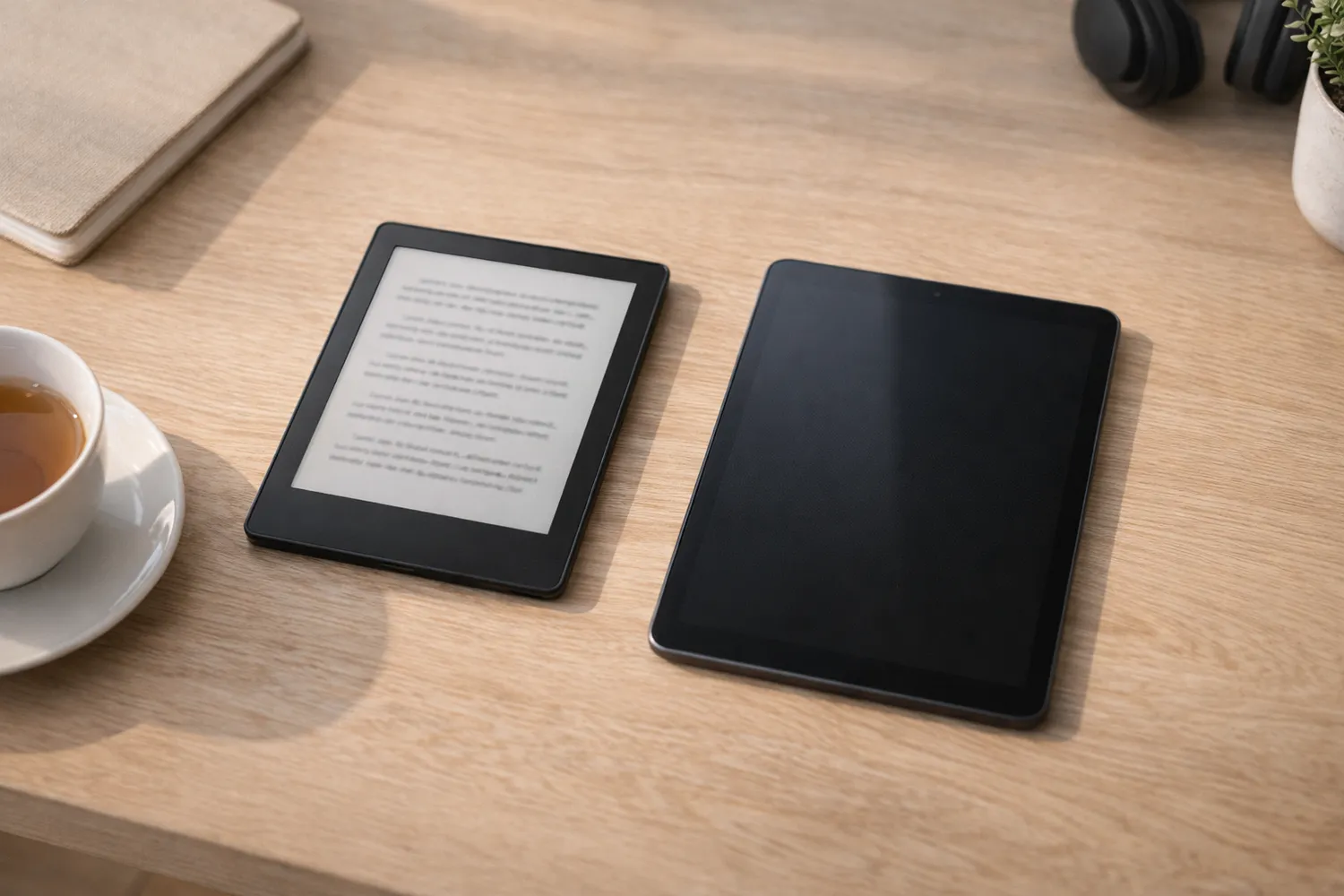 Diferența dintre ebook reader și tabletă într-un cadru comparativ clar