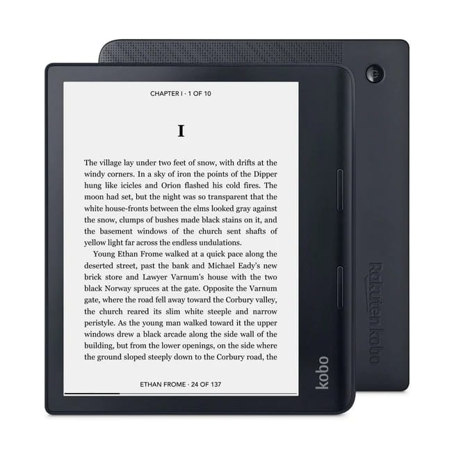 Cititor de carti electronice, KOBO, SAGE 8 inch, 32 GB, Wi-Fi