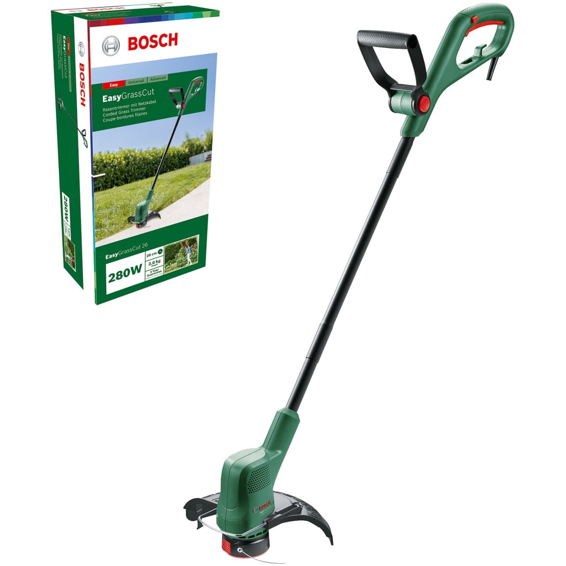 Trimmer de tuns gazon/iarba electric Bosch EasyGrassCut 26