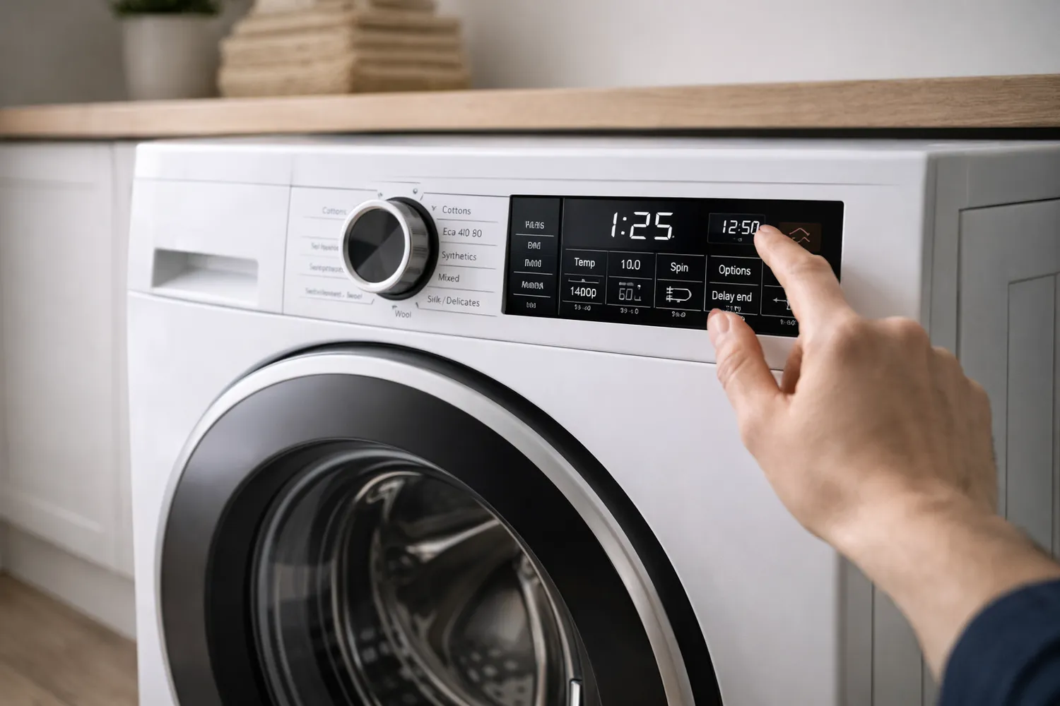 Programe utile și utilizare ușoară la mașina de spălat rufe