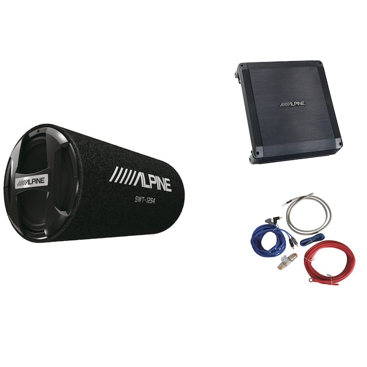 Pachet Subwoofer Alpine + Amplificator Alpine