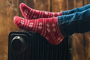 Incalzire eficienta a a spatiului de locuit cu un calorifer electric cu ulei