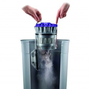 Golire recipient aspirator fara sac