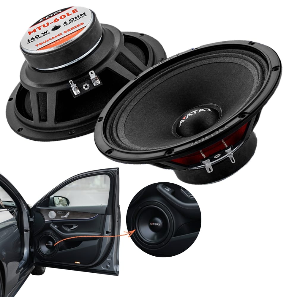 Set 2 difuzoare Auto Avatar MTU 61LE