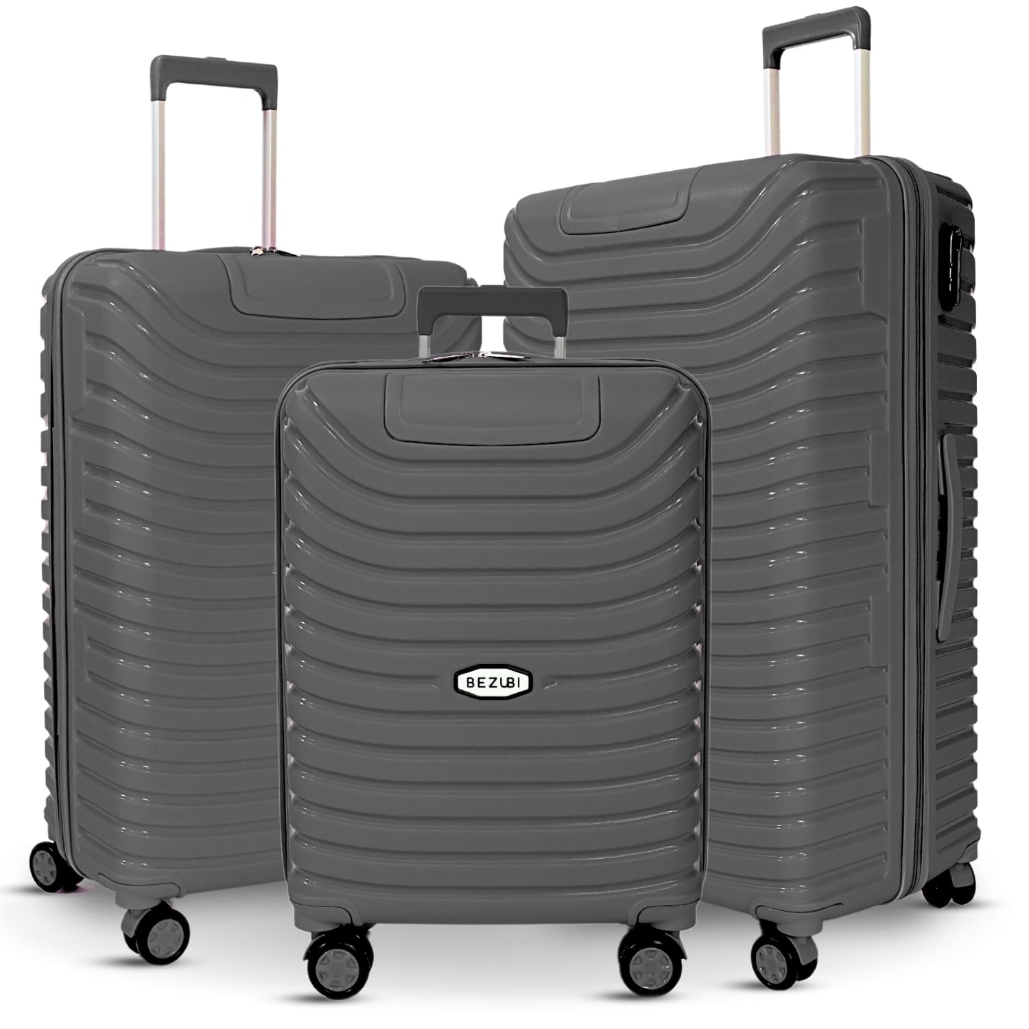 Set complet 3 trolere pentru vacanta Bezubi Easy Travel Set complet 3 trolere pentru vacanta Bezubi Easy Travel