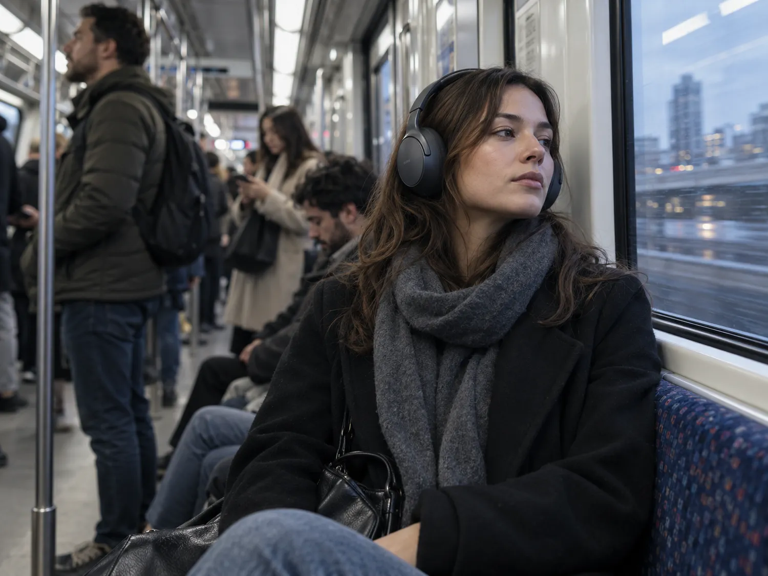 Căști wireless pentru navetă și transport public Căști wireless pentru navetă și transport public