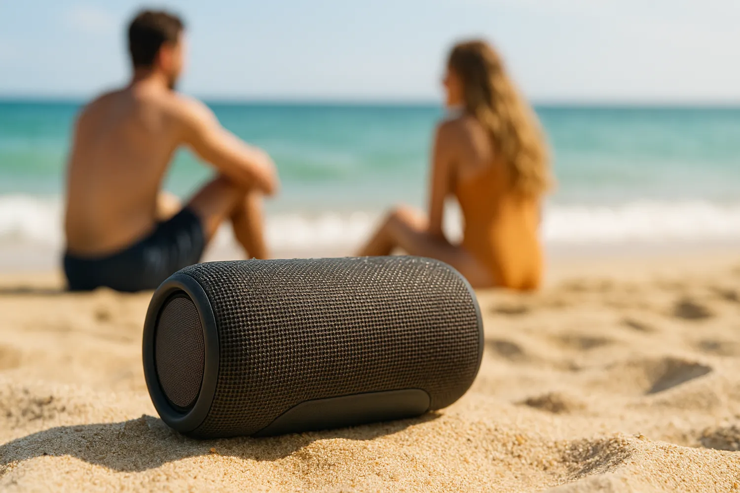 Boxă Bluetooth rezistentă la apă pentru plajă – sunet puternic în aer liber Boxă Bluetooth rezistentă la apă pentru plajă – sunet puternic în aer liber