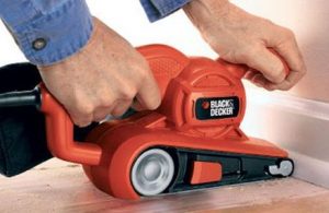 Slefuitor cu banda pentru parchet