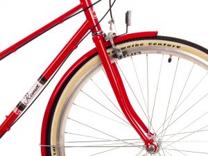 Cadru si roti bicicleta de oras buna Cadru si roti bicicleta de oras buna