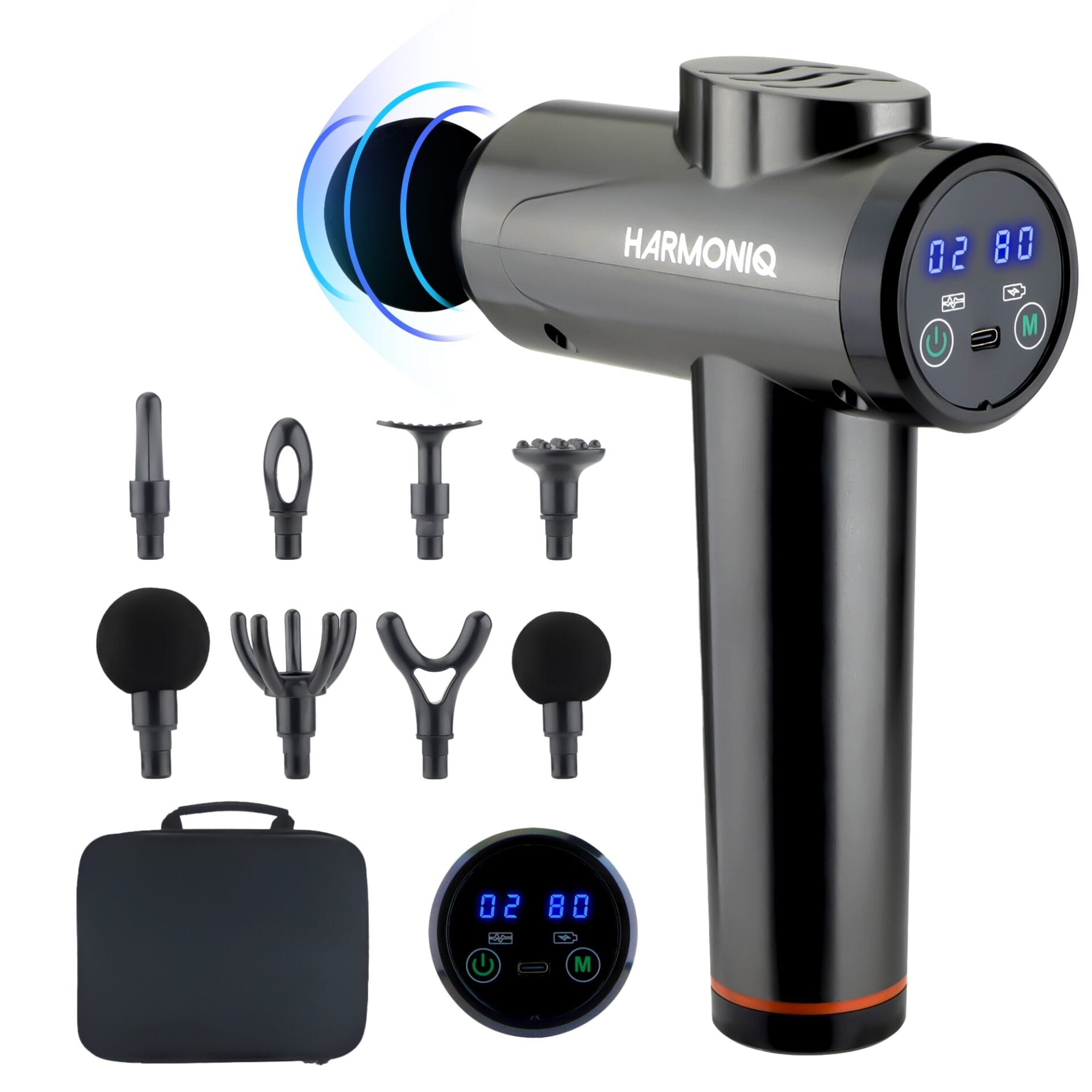 Aparat pentru Masaj Profesional Tip Pistol HARMONIQ