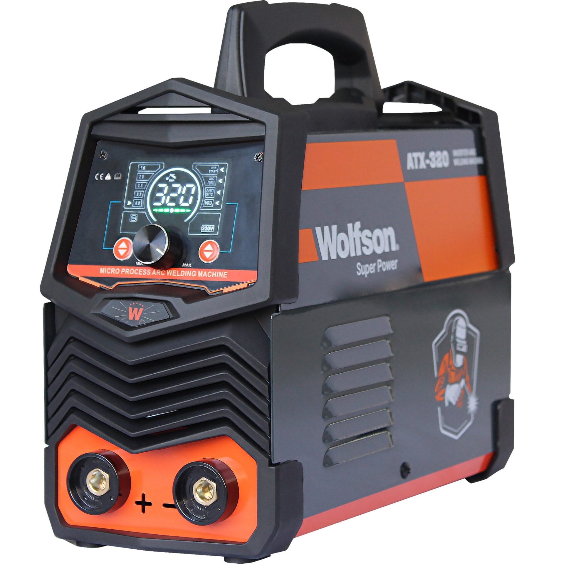 Aparat de sudura WOLFSON® ATX-320, MMA 140A, 2 in 1, MMA + LIFT TIG Aparat de sudura WOLFSON® ATX-320, MMA 140A, 2 in 1, MMA + LIFT TIG