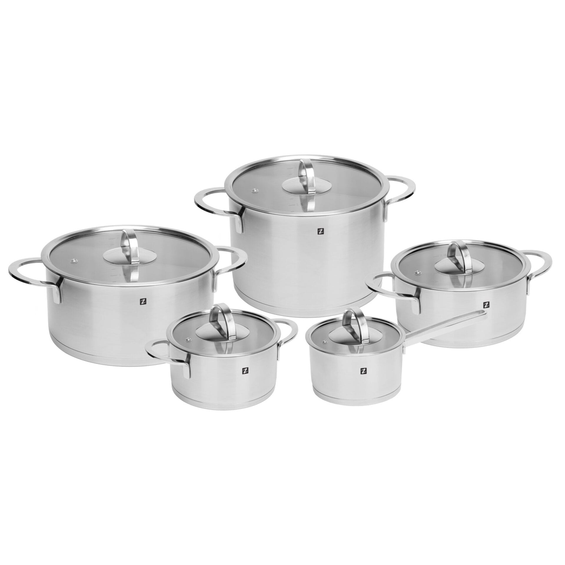 Set 10 vase de gatit inox 18/10 Zokura Set 10 vase de gatit inox 18/10 Zokura