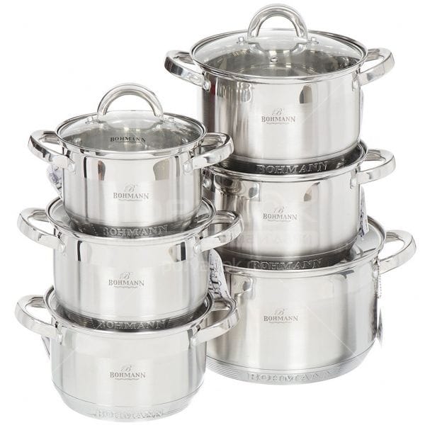 Set oale inox 12 piese Bohmann Set oale inox 12 piese Bohmann