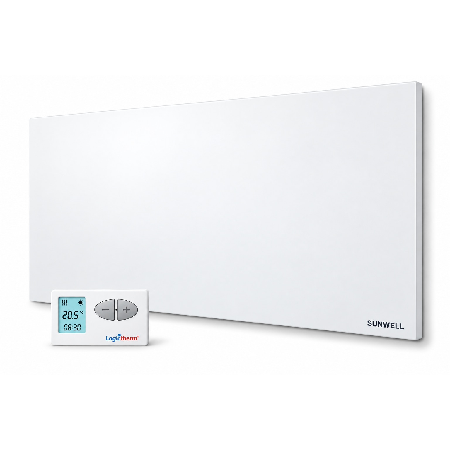 Pachet panou radiant incalzire SUNWELL SW8 700W 8-14 MP cu termostat programabil Pachet panou radiant incalzire SUNWELL SW8 700W 8-14 MP cu termostat programabil
