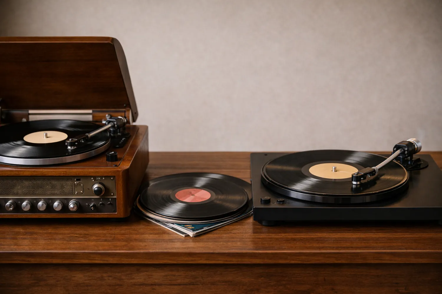 Pick-up nou versus pick-up vintage pentru discuri de vinil