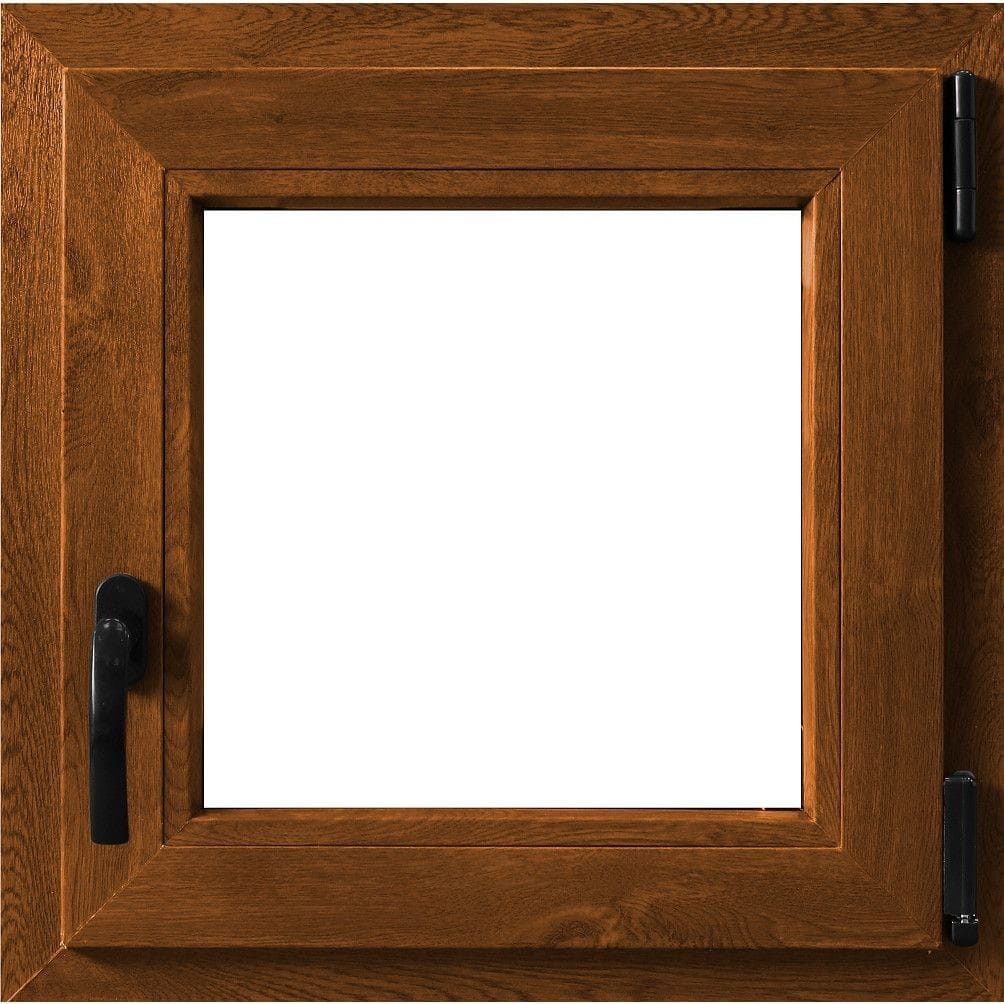 Fereastra PVC ALCONF Stejar Auriu deschidere simpla