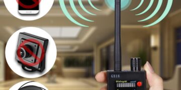 Cel mai bun detector de microfoane și camere ascunse