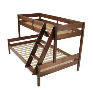 Pat suprapus din lemn natural Pat suprapus din lemn natural