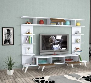 Comoda tv tip biblioteca