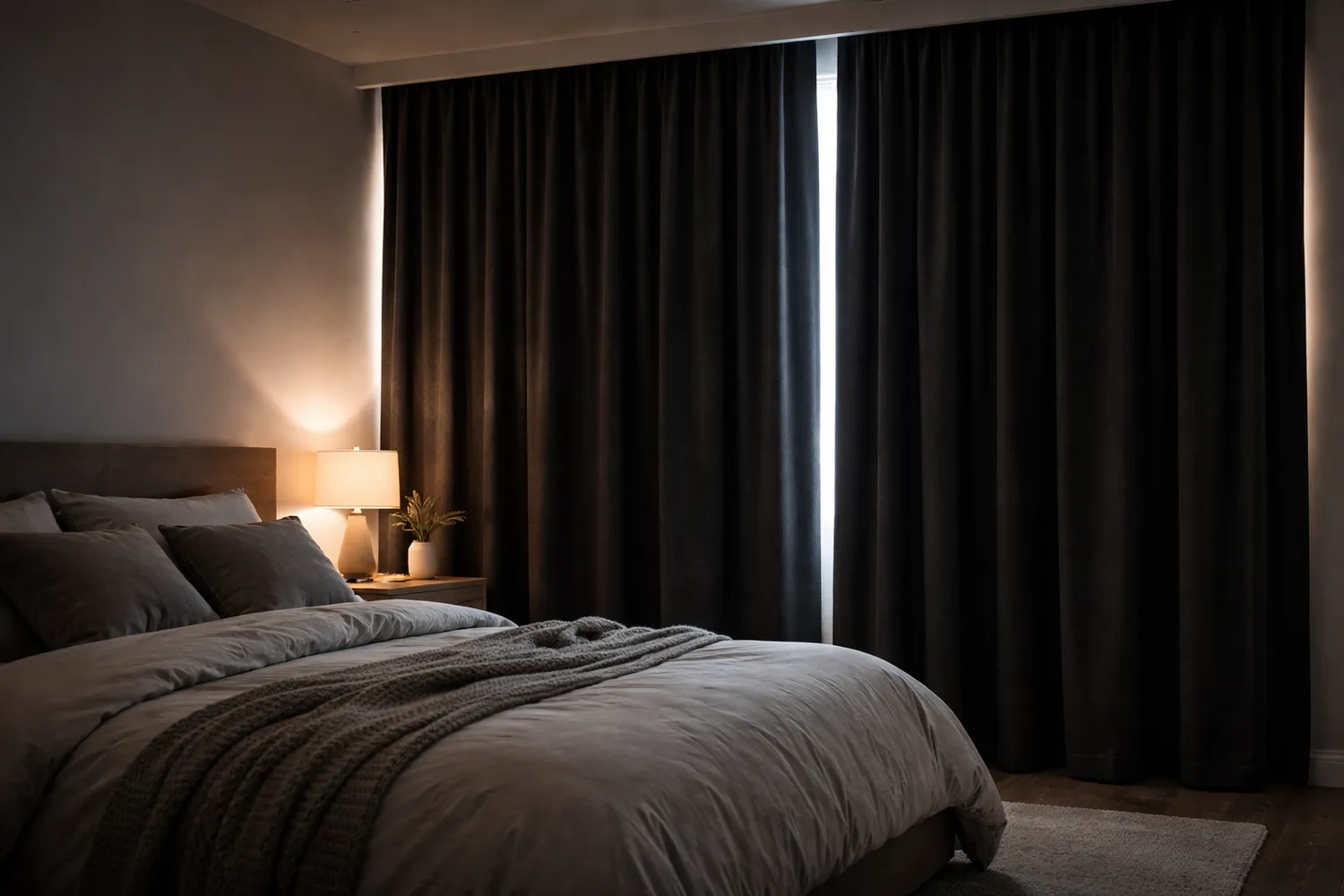 Draperii blackout pentru dormitor – întuneric și confort