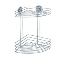 Etajeră colțar autoadezivă cu două rafturi Wenko Turbo Etajeră colțar autoadezivă cu două rafturi Wenko Turbo