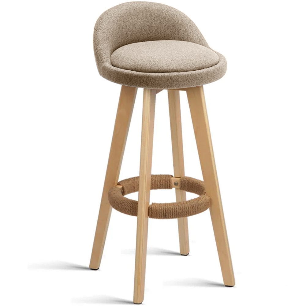 Scaun de bar Quasar & Co., rotativ, inalt, tapitat Scaun de bar Quasar & Co., rotativ, inalt, tapitat