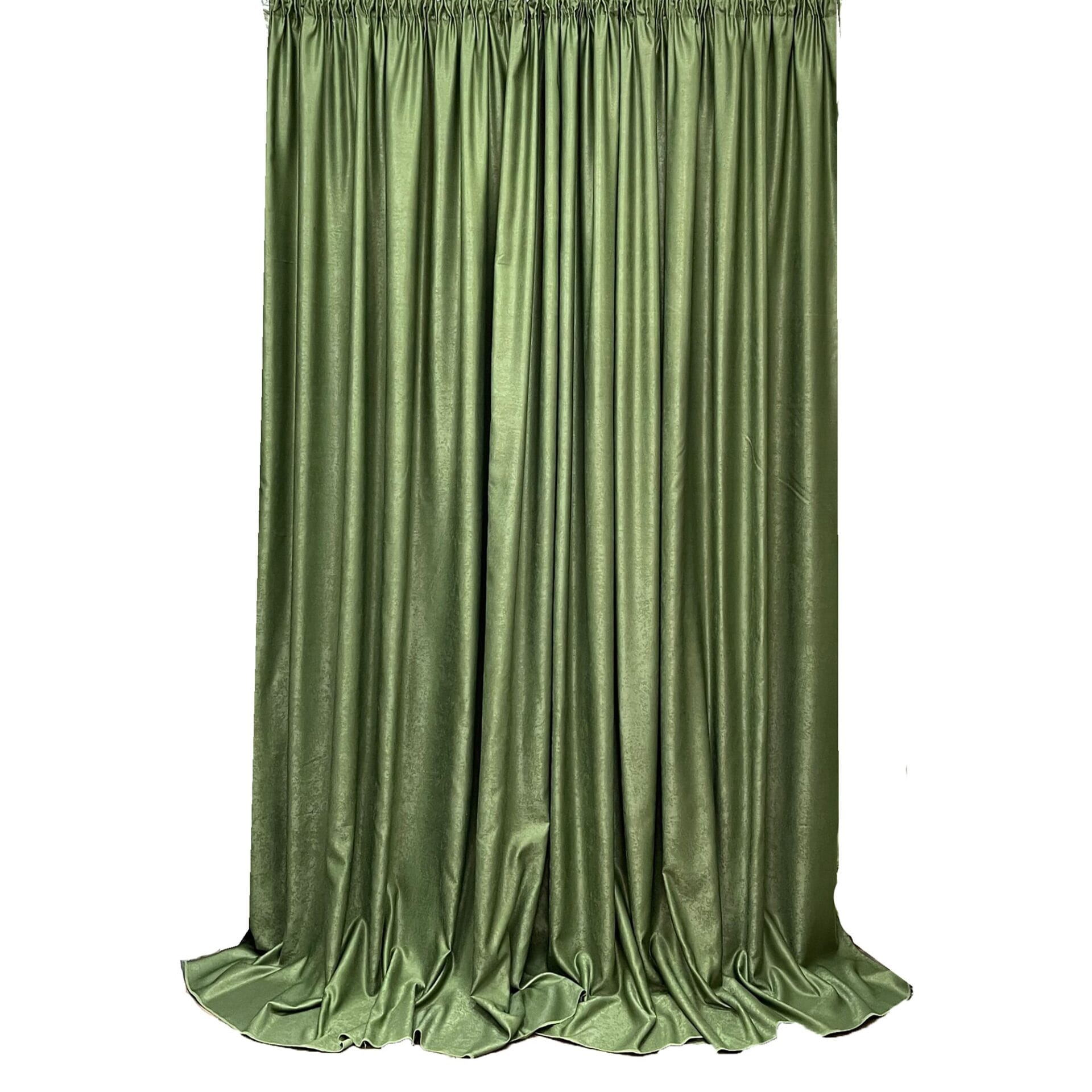 Set draperii semiopace Monocrom by Liz Line verde