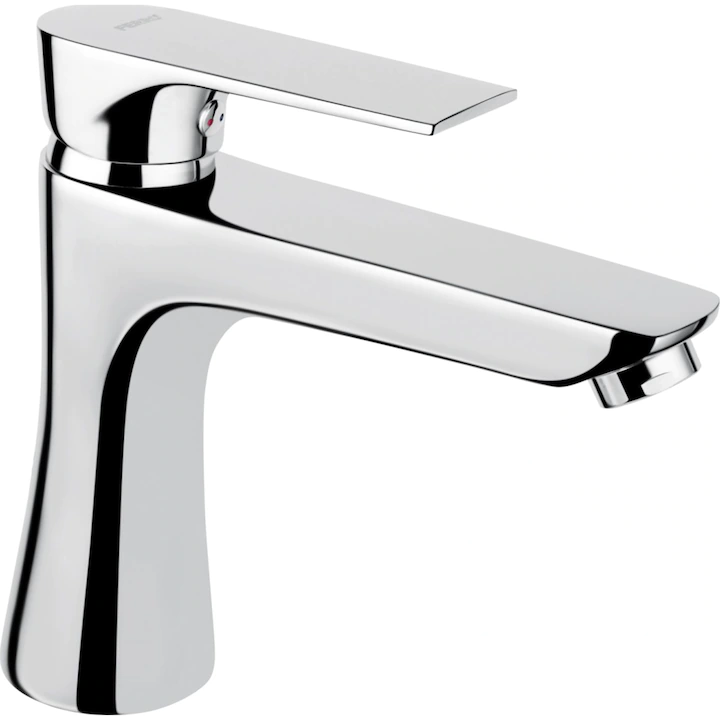 Baterie lavoar Ferro Square, cu ventil, cartus ceramic Baterie lavoar Ferro Square, cu ventil, cartus ceramic