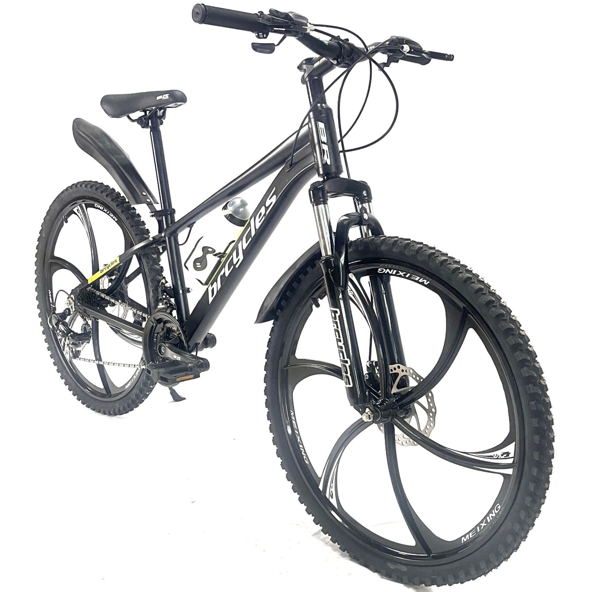 Bicicleta MTB 24″ BR Tornado, cadru Aluminiu, 21 viteze, Roti magnesium cu Shimano