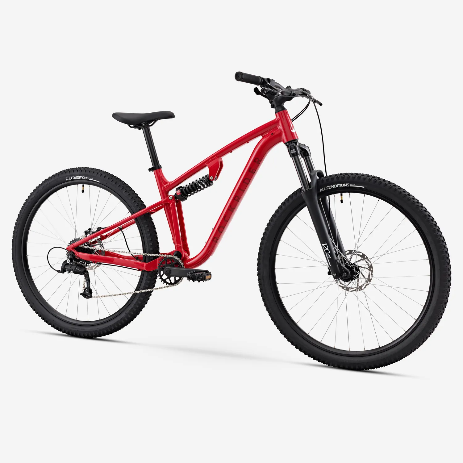 Bicicletă MTB ROCKRIDER suspensie integrală 29 inch cadru aluminiu EXPL 100