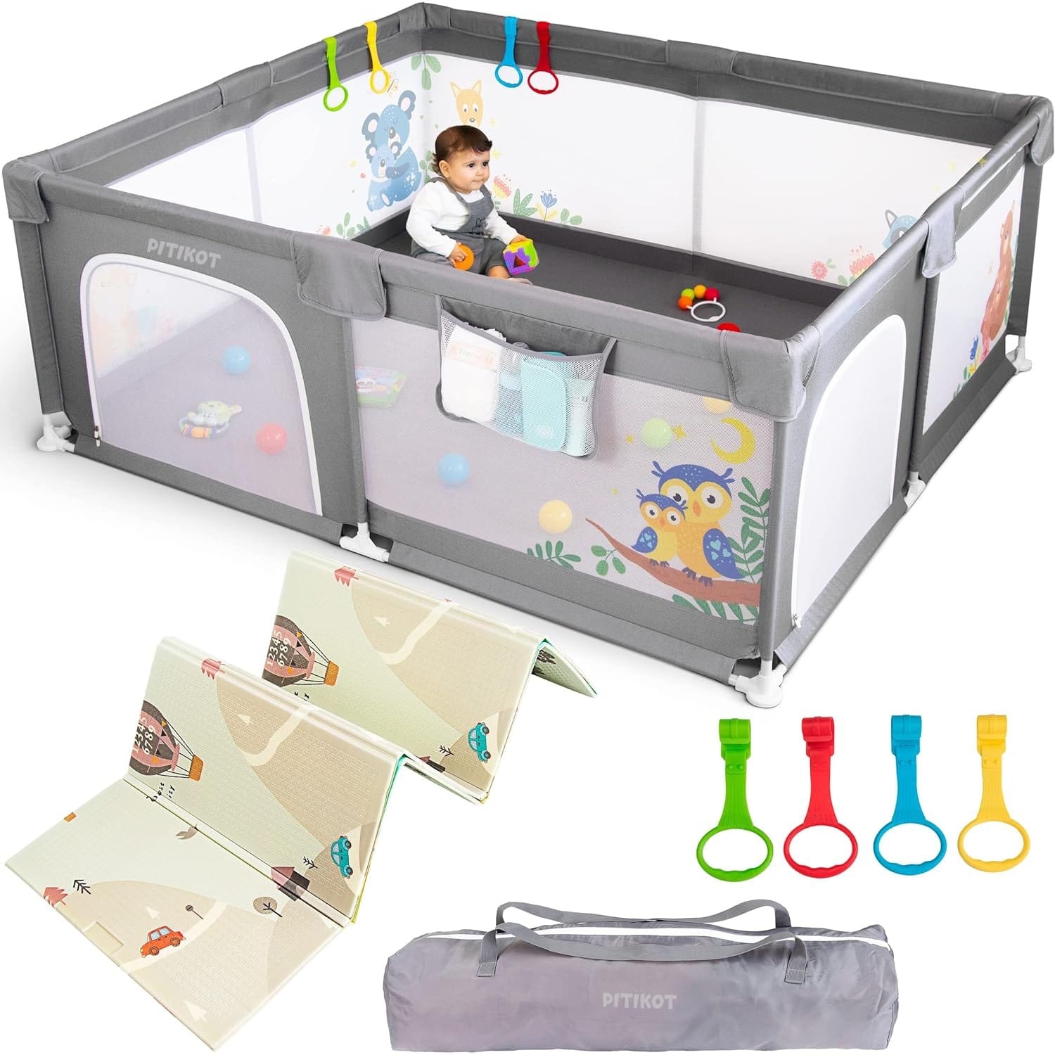 Tarc de Joaca pentru Bebelusi si Copii Pitikot