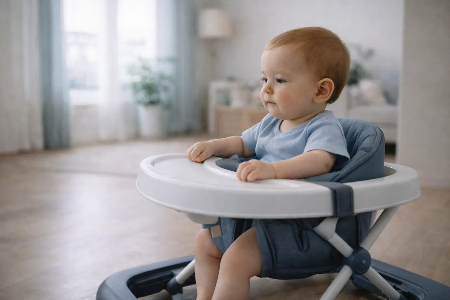 Confortul copilului în premergător contează mai mult decât accesoriile