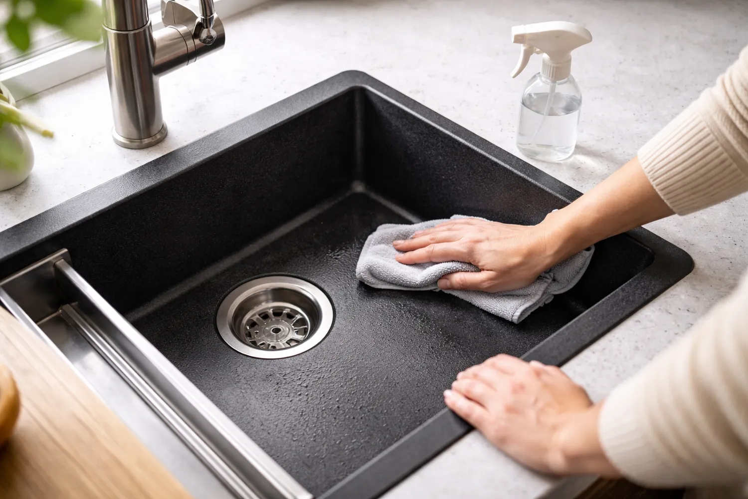 Întreținerea corectă a unei chiuvete de bucătărie