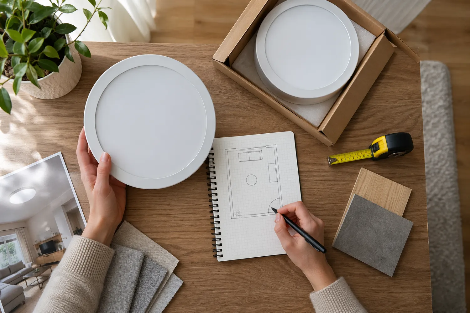 Alegerea corectă a plafonierei LED înainte de cumpărare