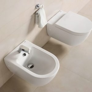 Bideu suspendat din ceramica