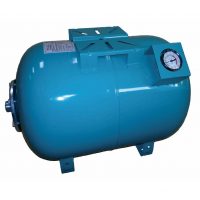 Rezervor orizontal Omnigena pentru hidrofor, capacitate 50 litri, manometru Rezervor orizontal Omnigena pentru hidrofor, capacitate 50 litri, manometru