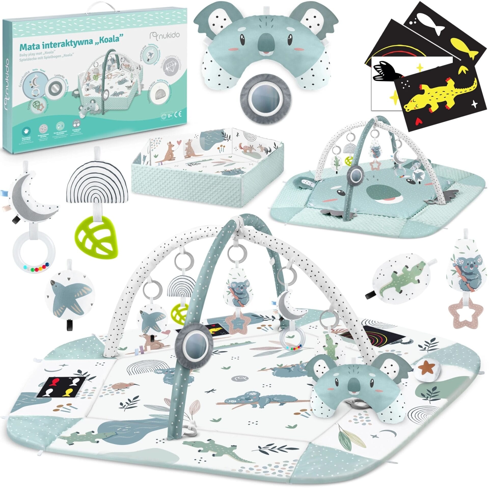 Centru de activitati 3 in 1 ISP Likesmart Nukido Koala Centru de activitati 3 in 1 ISP Likesmart Nukido Koala