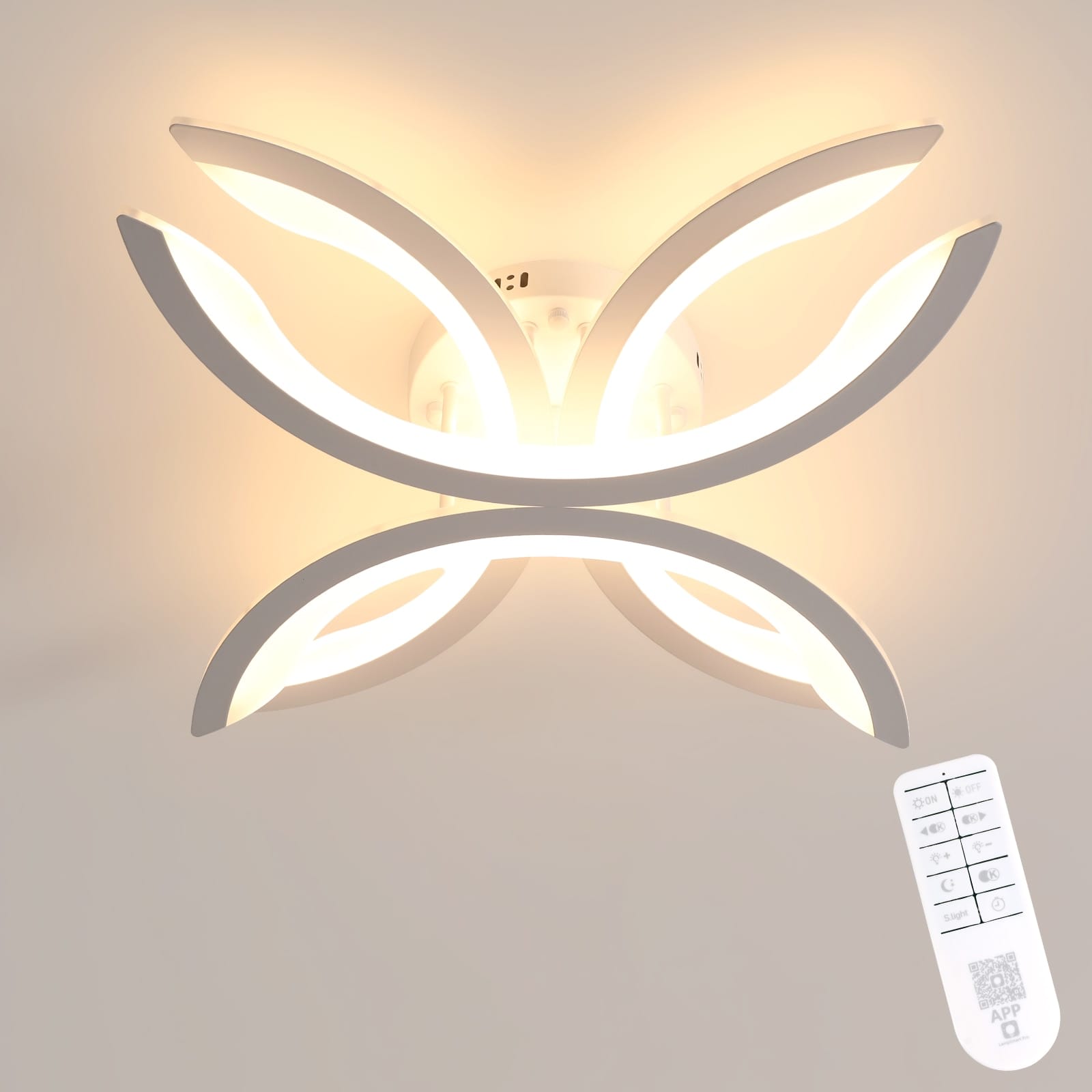 Plafoniera LED, Goeco, Forma Florii