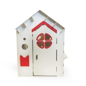 Casuta pentru copii din carton