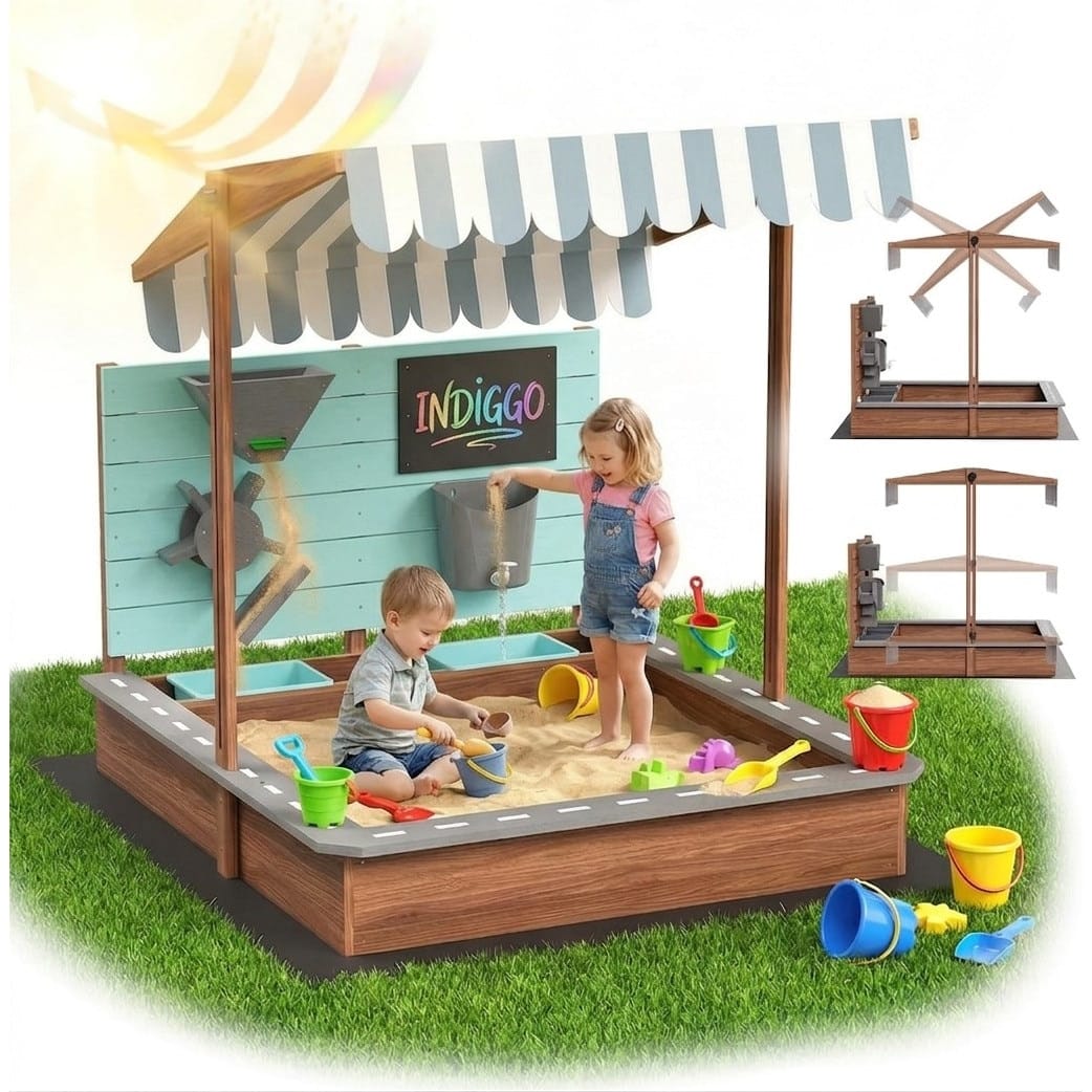 Centru de Joaca Exterior WoodyPark Tip Piscina cu Nisip Activity Experience