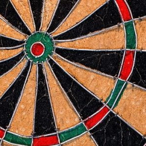 Bord darts din pluta