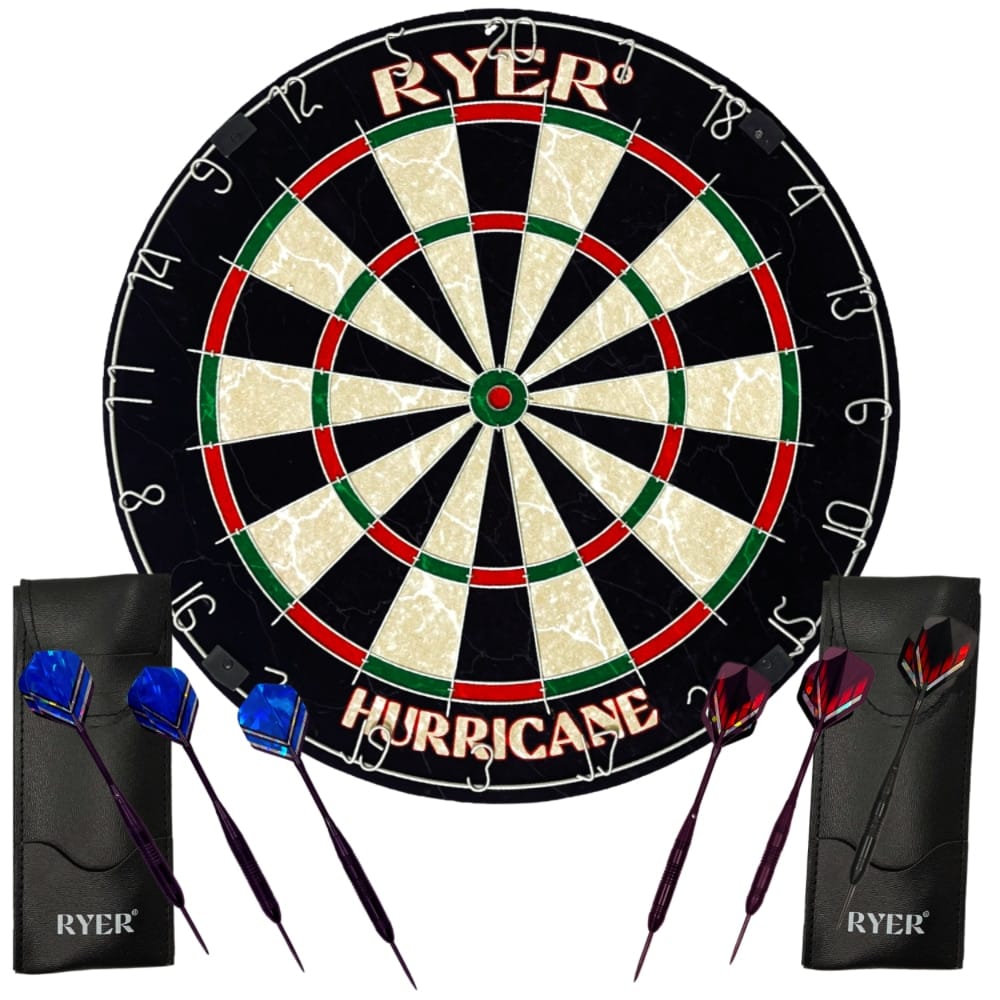 Placa Darts RYER Hurricane din fibra Sisal cu auto-refacere Placa Darts RYER Hurricane din fibra Sisal cu auto-refacere