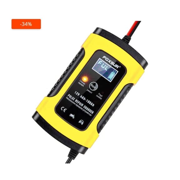 Redresor auto smart FOXSUR 12V 4A
