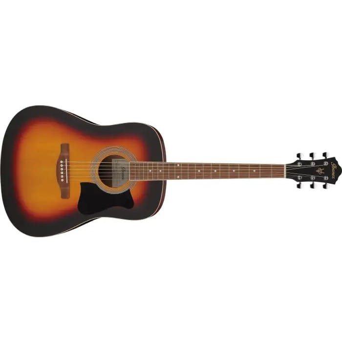 Set chitara acustica Ibanez V50NJP-OVS, Open Pore Vintage Sunburst