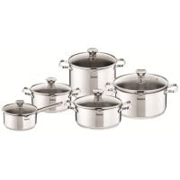 Set 10 piese Tefal Duetto, Inox