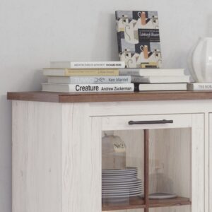 Comoda cu vitrina pentru living