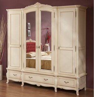 Șifonier retro din lemn masiv