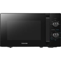 Cuptor cu microunde Toshiba MW2-MM20PBK, 20 l, Control mecanic